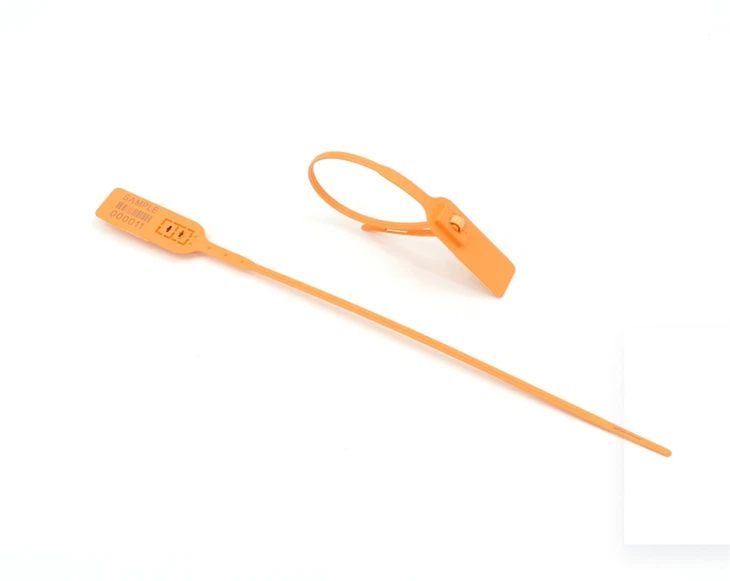 418MM Double Lock Pull Tight Plastic Security Seal Metal Inserted